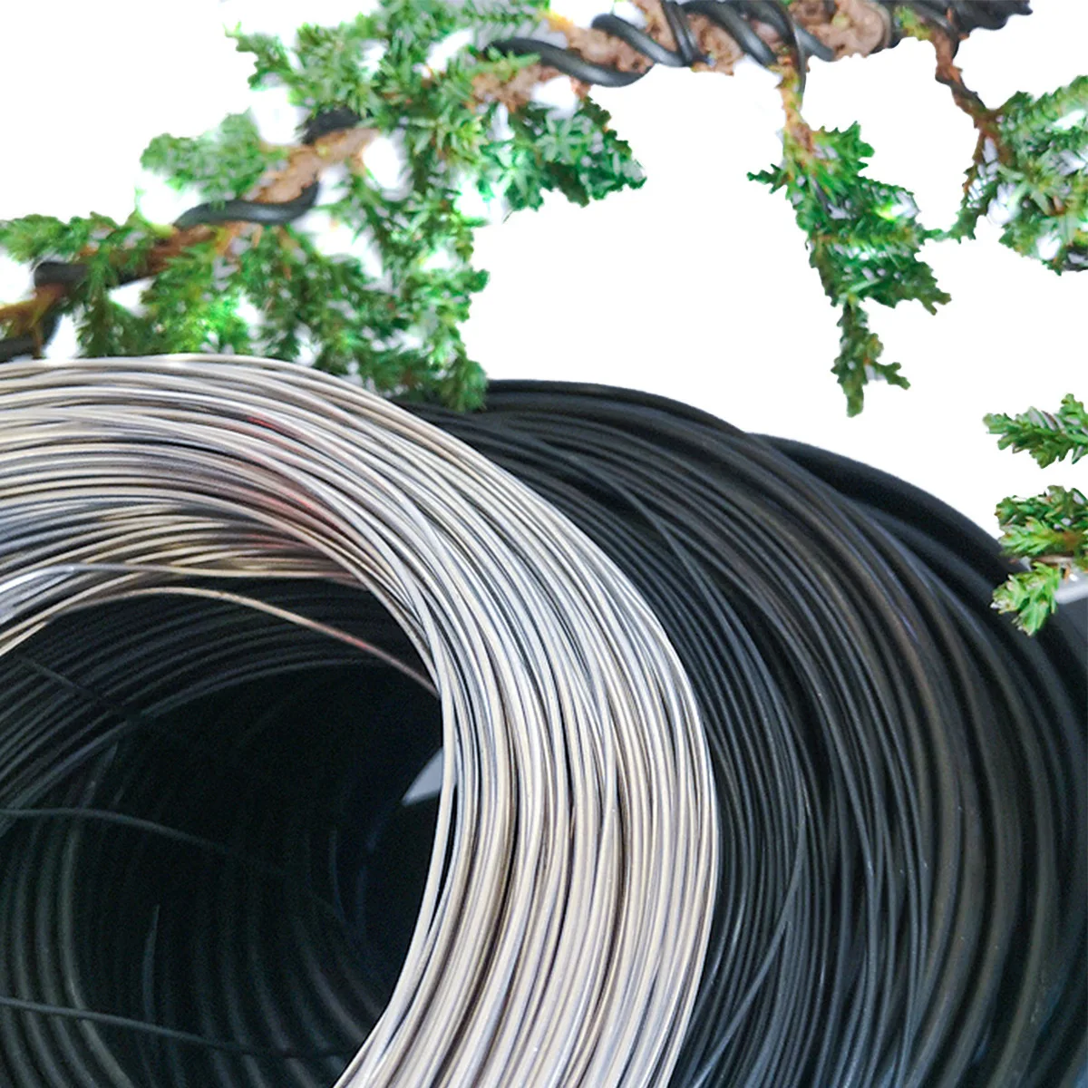 Bonsai Zen Garden Set - Juego de 4 rollos de cables