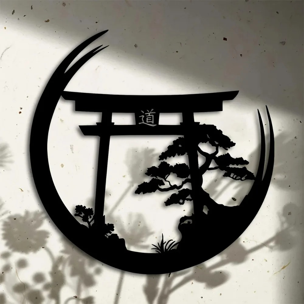 Bonsai Garden Home - Arte Metálico de Pared con Diseño