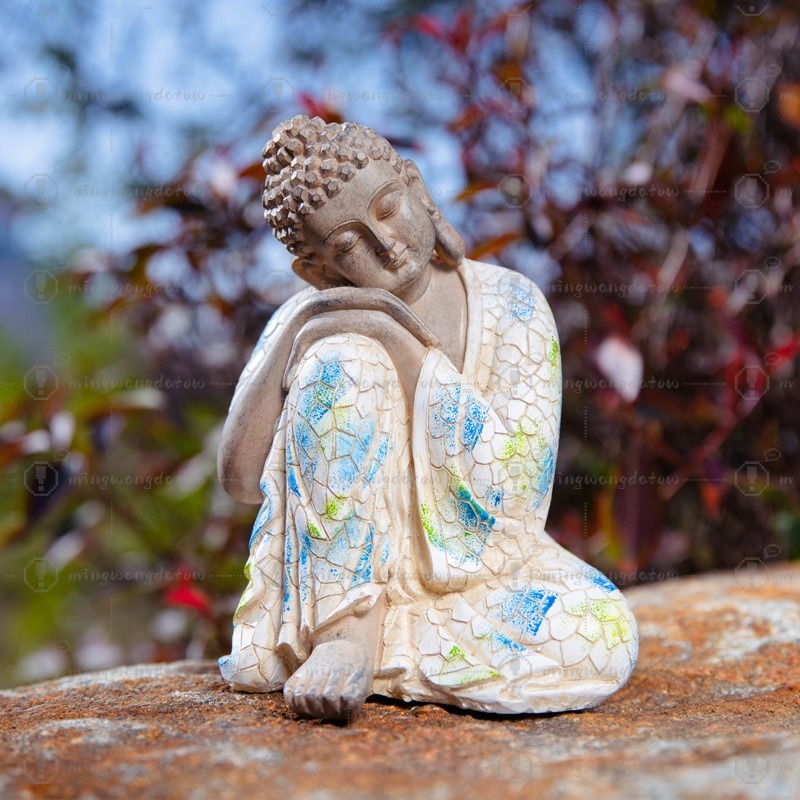 Mini Estatua de Buda Decorativ - Bonsai Gardening reseña y precio