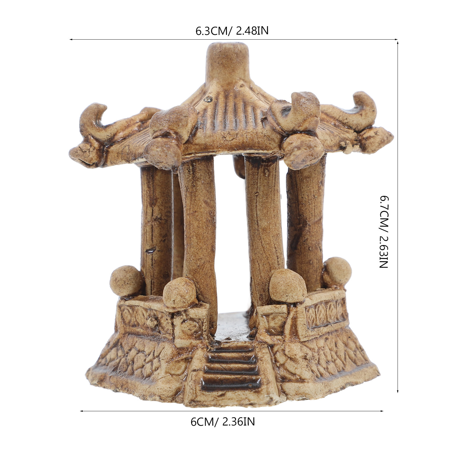 Pagoda Hexagonal de Cerámica e - Bonsai Gardening reseña y precio