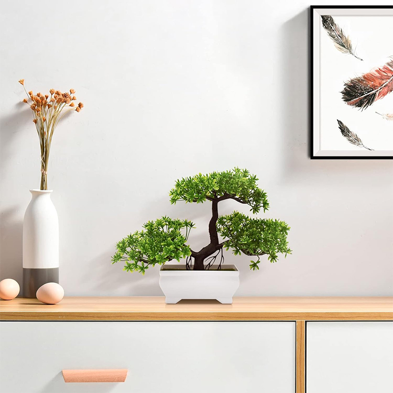 Bonsái Artificial, planta fals - Bonsai Garden For Desk reseña y precio