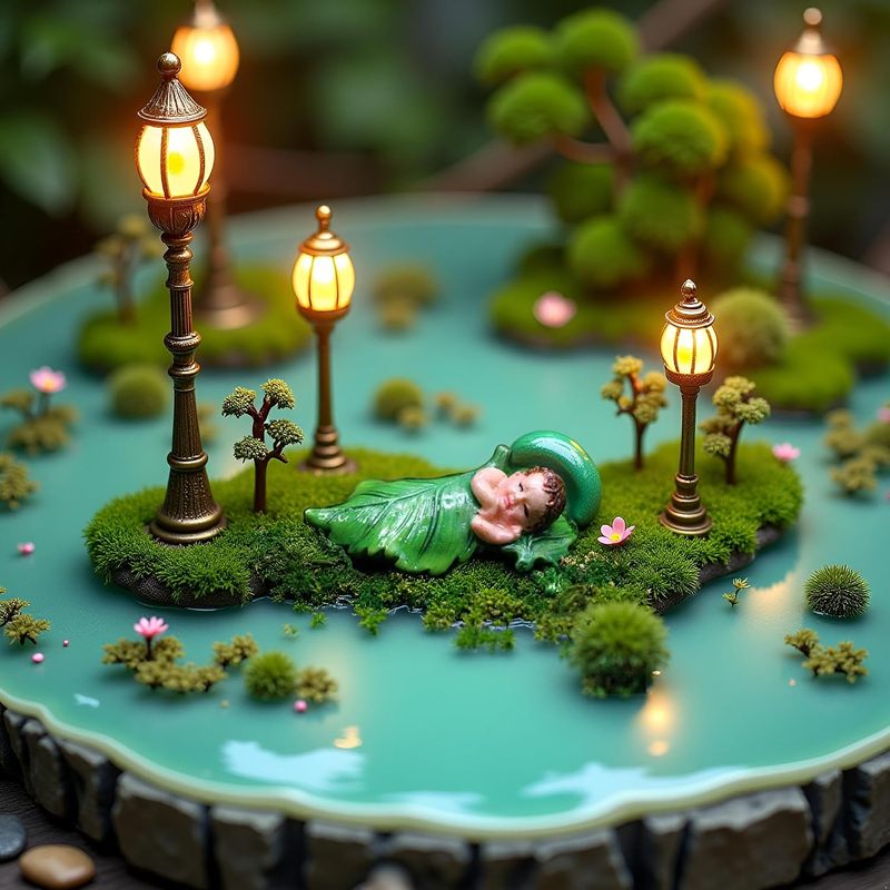 Figura de Hada en Miniatura, E - Bonsai Garden Home reseña y precio