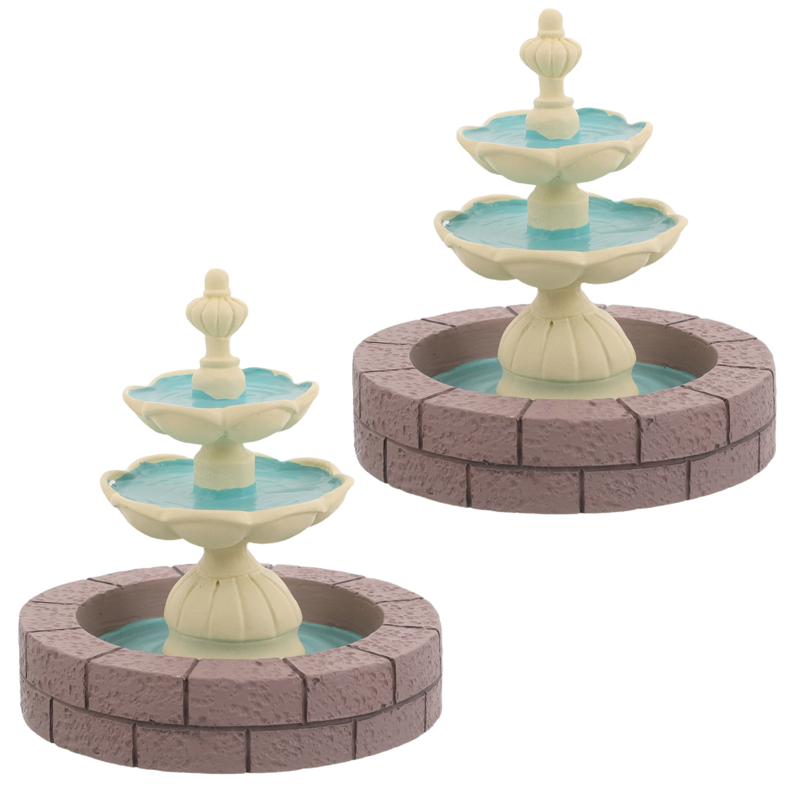 2 piezas de mini fuente de res - Bonsai Gardening reseña y precio