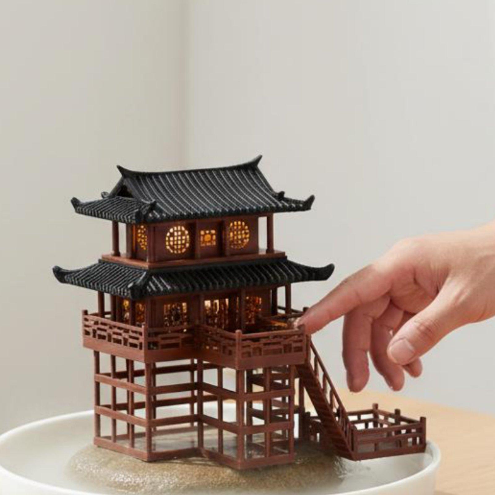 Miniatura de Pagoda de Plástic - Bonsai Gardening reseña y precio