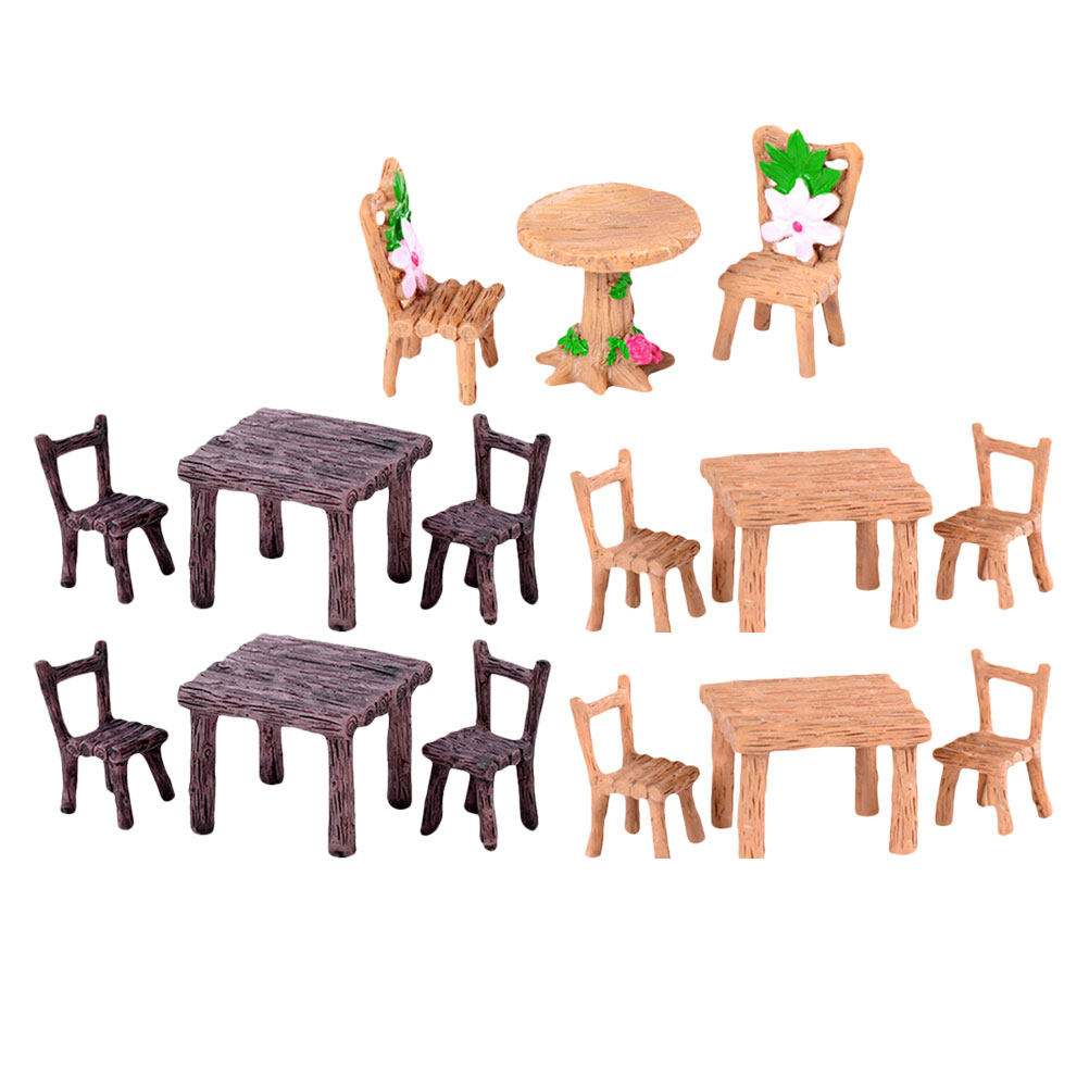 5 Juegos de Mesa y Sillas Mini - Bonsai Garden Home reseña y precio